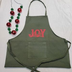 "JOY" Christmas Apron